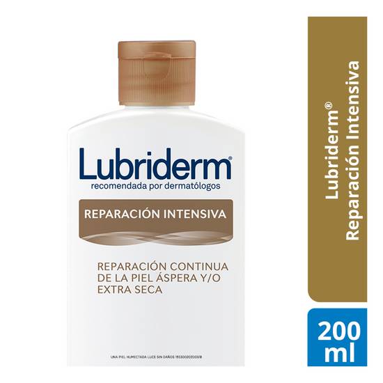 Lubriderm crema corporal reparación intensiva (botella 200 ml)