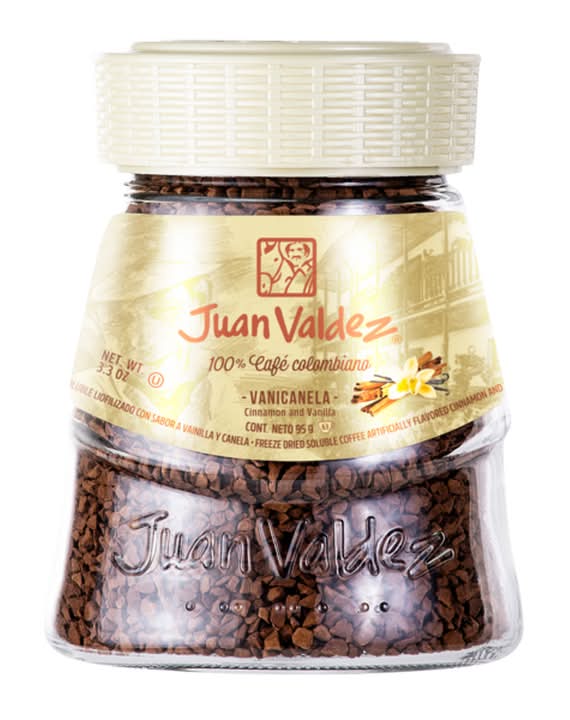 Juan Valdez · Café soluble colombiano vanicanela (95 g)