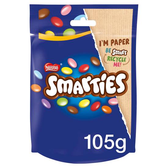 Smarties Milk Chocolate Sharing Bag 105g
