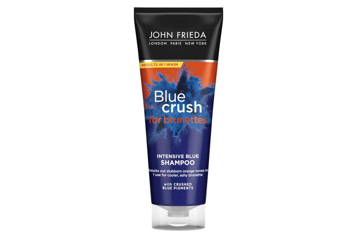 John Frieda Blue Crush For Brunettes Intensive Blue Shampoo (250ml)