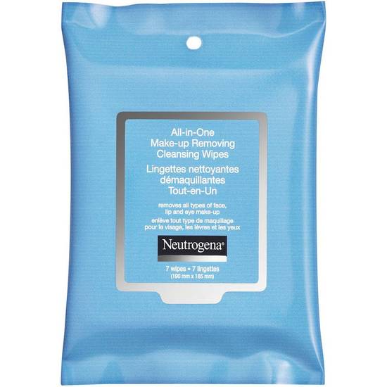 Neutrogena Makeup Remover Cleansing Wipes, Trial Size (7 ea)