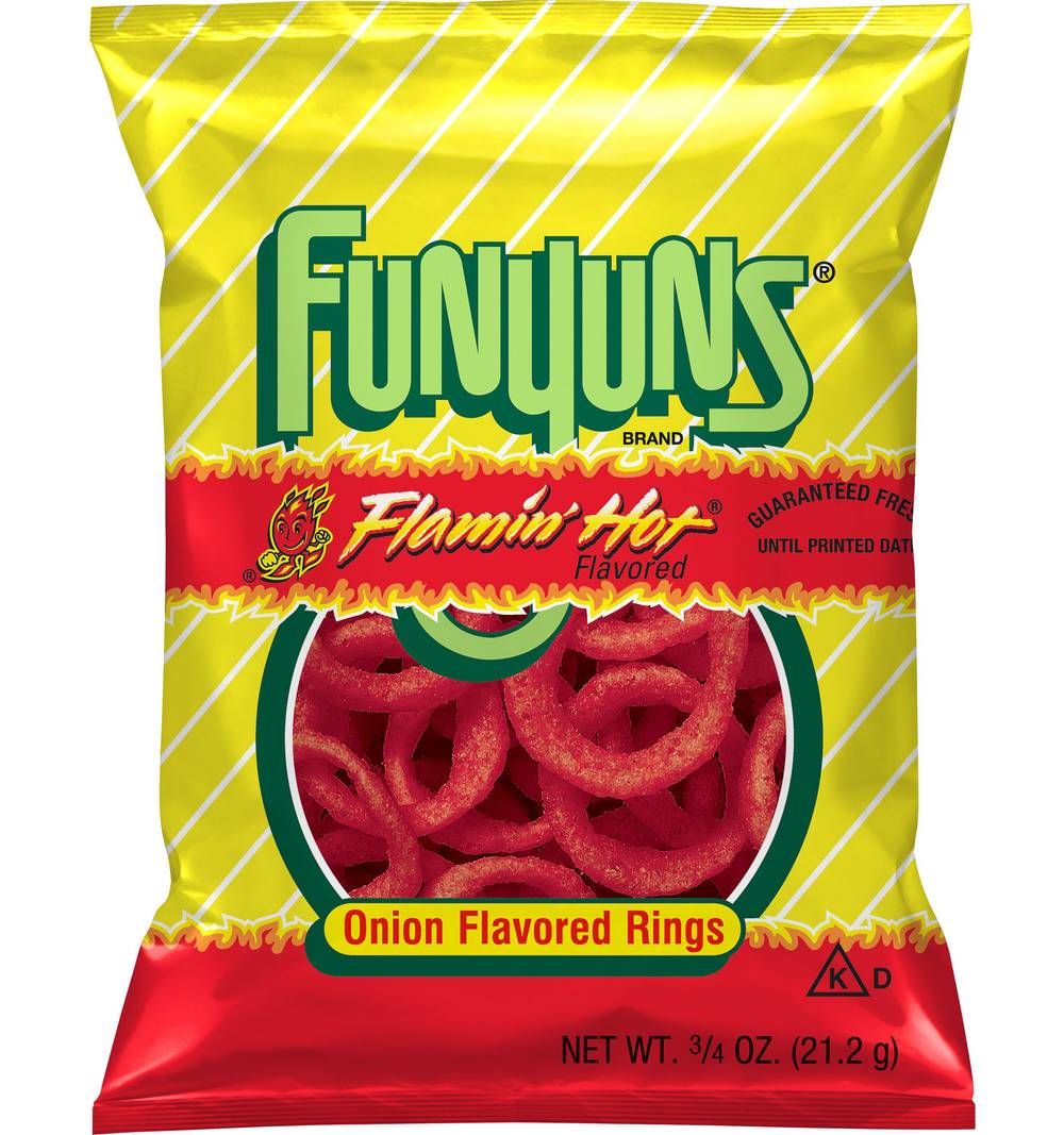 Funyuns Rings, Flamin' Hot-Onion (21.2 g)