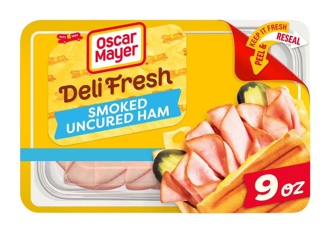 Oscar Mayer Deli Fresh Smoked Uncured Ham (9 oz)