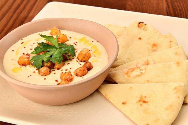 Order Hummus Appetizer food online from The Great Greek store, Palm Beach Gardens on bringmethat.com