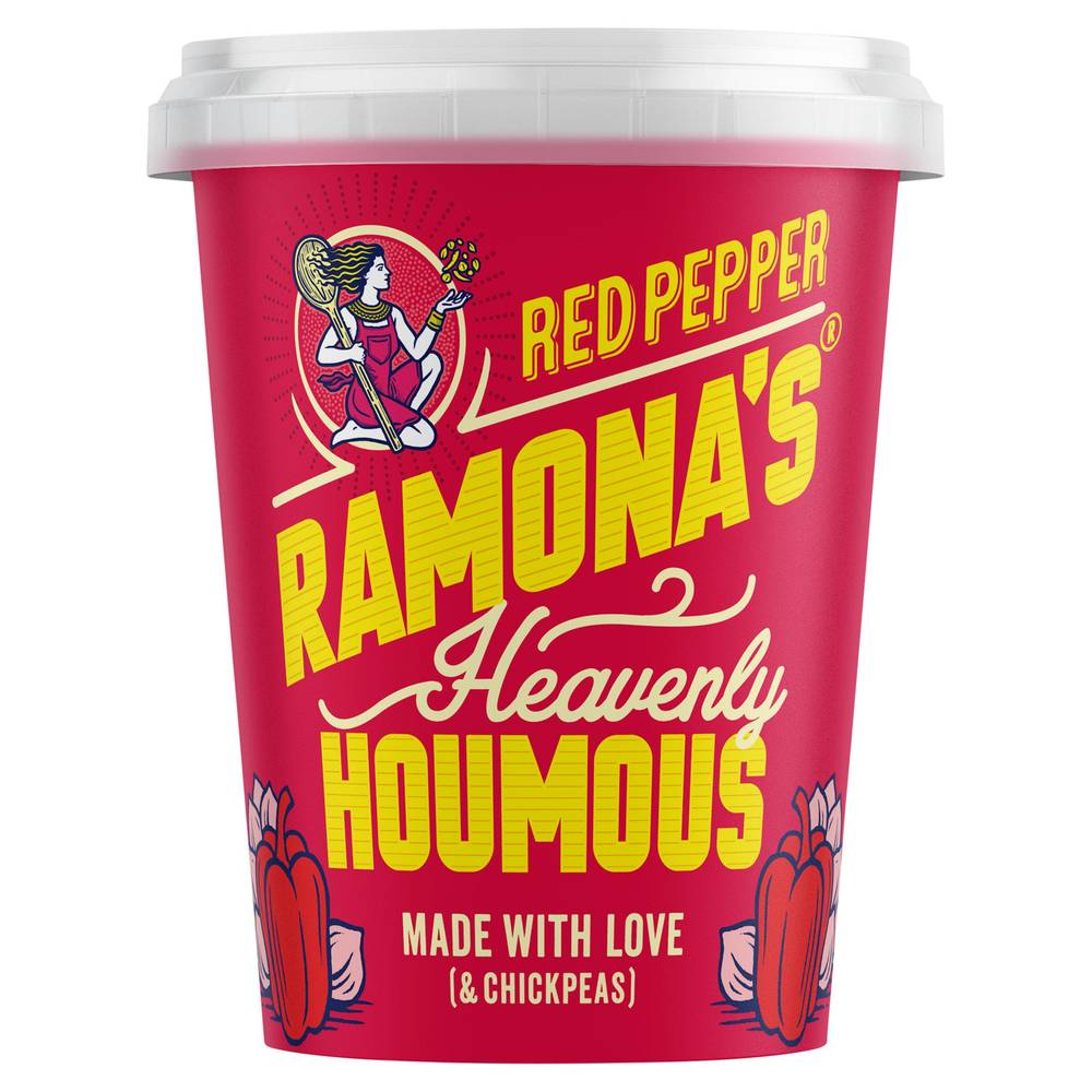 Ramona's Red Pepper, Heavenly Houmous (500g)