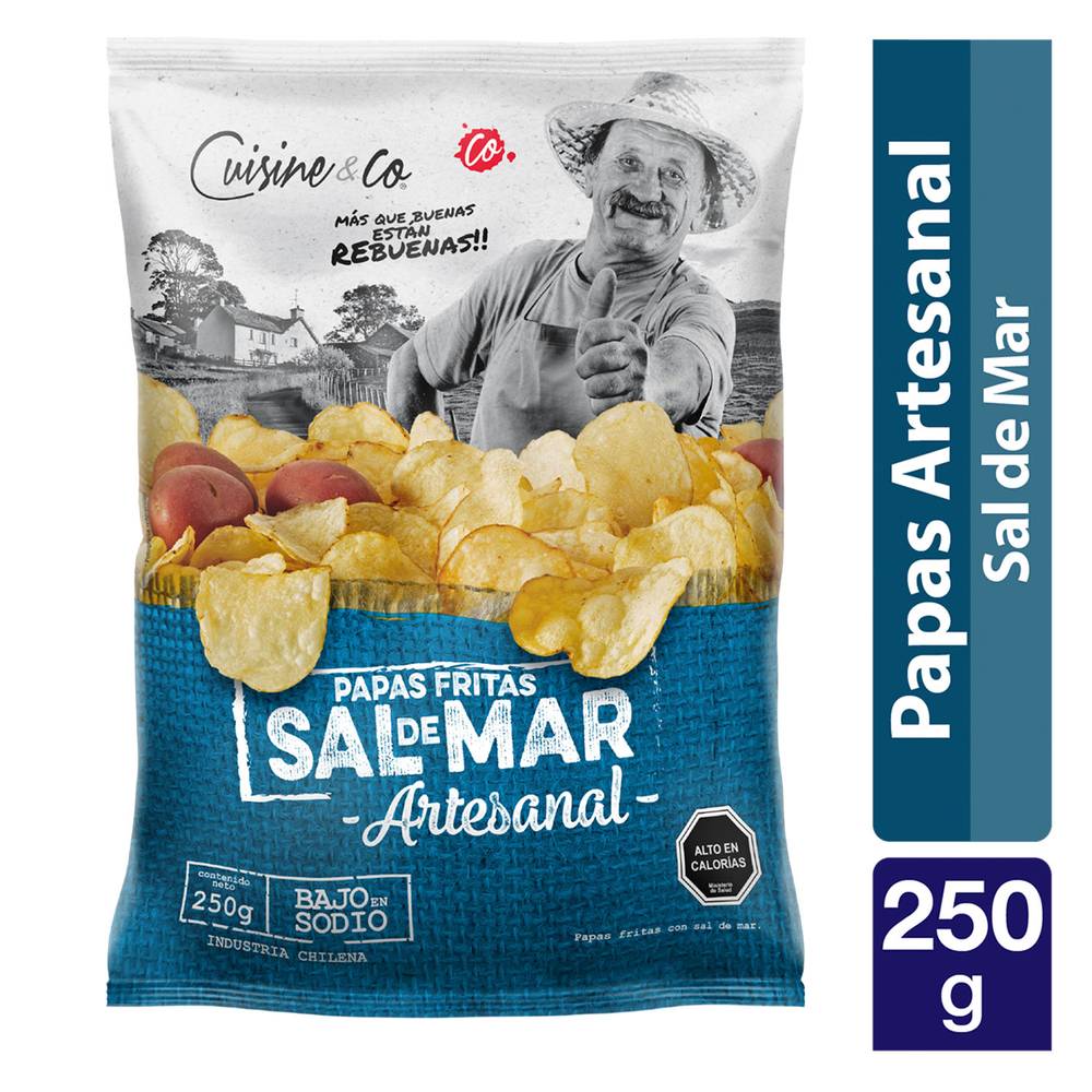 Cuisine & Co · Papas fritas con sal de mar (250 g)