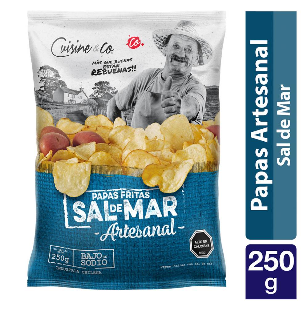 Cuisine & Co · Papas fritas con sal de mar (250 g)