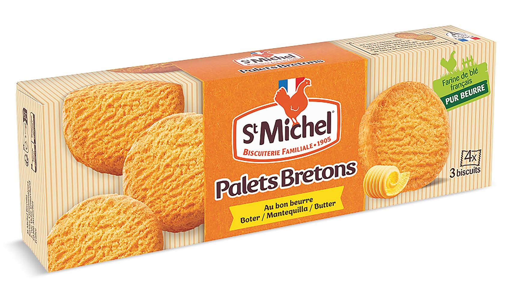 Galletas Palets De Mantequilla St Michel Caja 150 G
