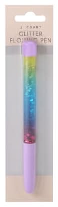Glitter Flowing Pen Purple