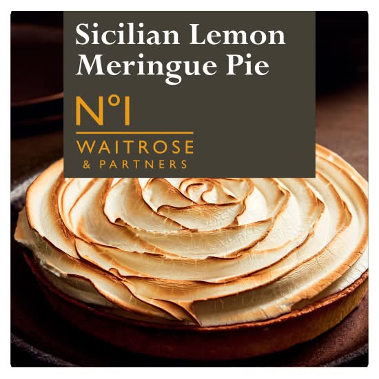 No.1 Waitrose & Partners Sicilian Lemon Meringue Pie (480g)
