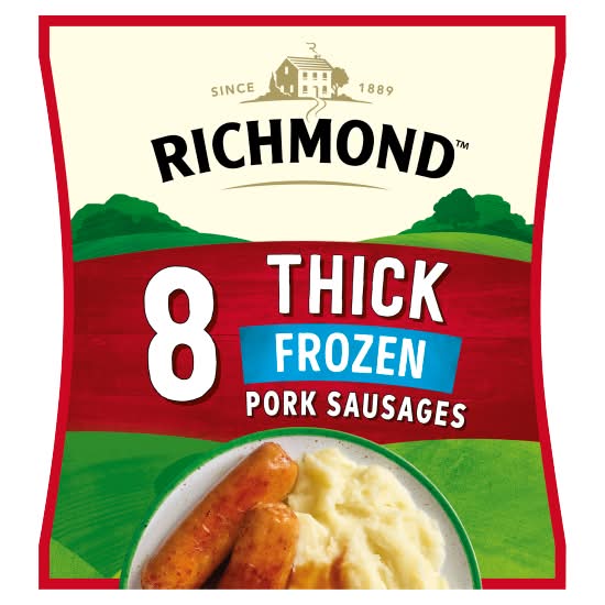 Richmond Thick Pork Sausages (8 pack)