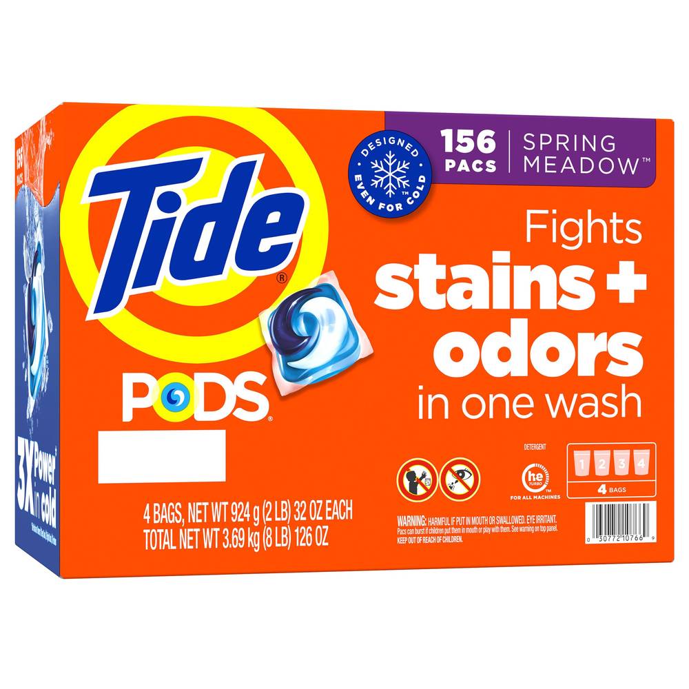 Tide Pods Spring Meadow Laundry Detergent (156 ct)