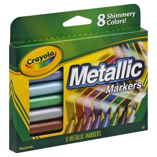 Crayola Metallic Markers (8 markers)