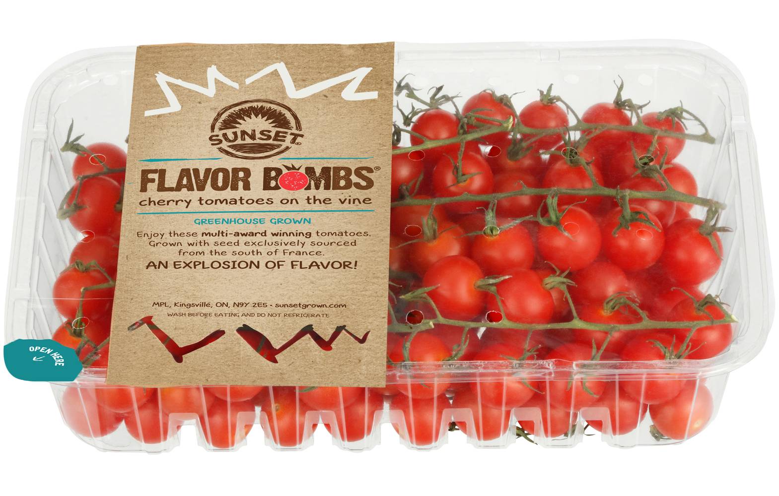 Sunset Flavor Bombs Cherry Tomatoes on the Vine