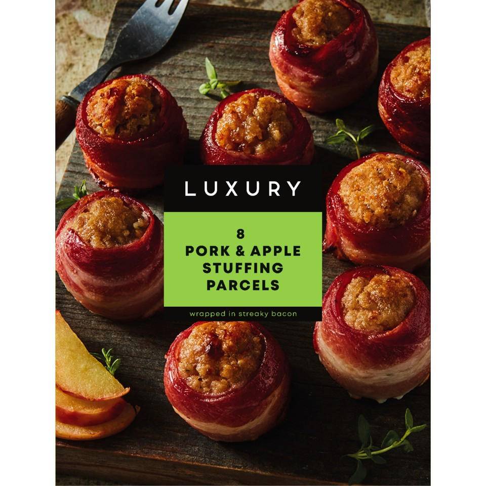 Iceland Luxury Pork and Apple Stuffing Parcels (8 pack)