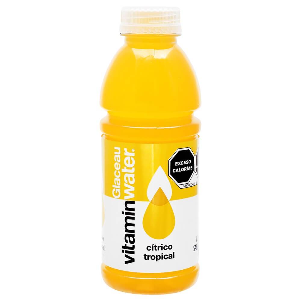 Glacéau vitaminwater bebida energética sabor cítrico tropical (botella 500 ml)