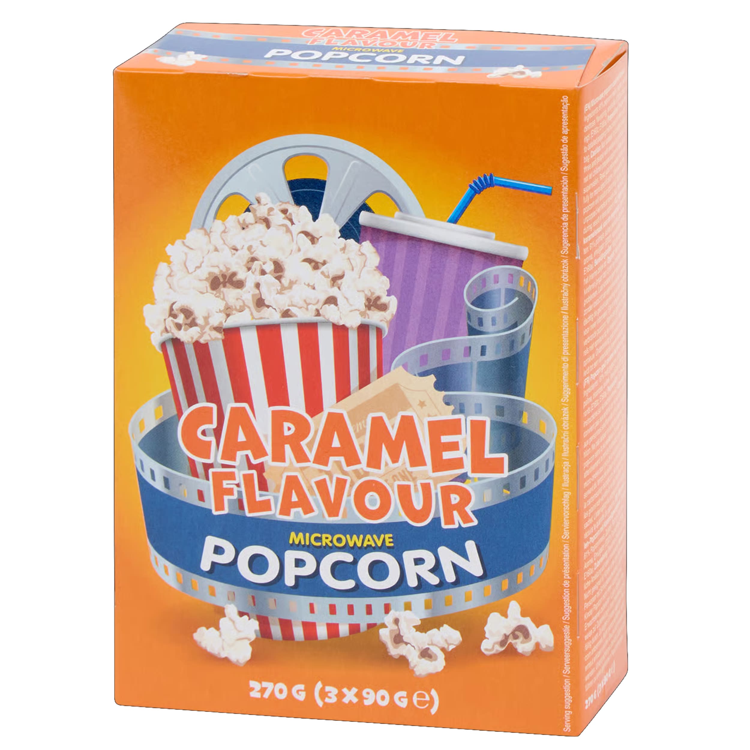 Pop Corn Caramel Microwave