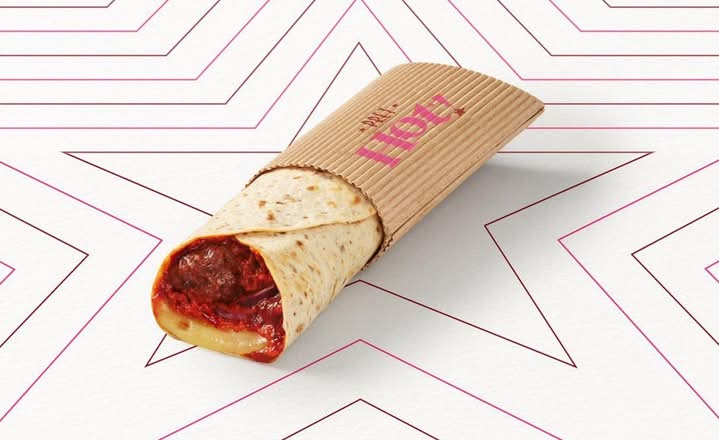 Swedish Meatball Hot Wrap