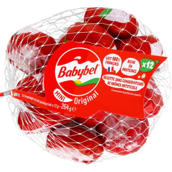 Babybel - Mini fromages au lait pasteurisé (12 x 22g)