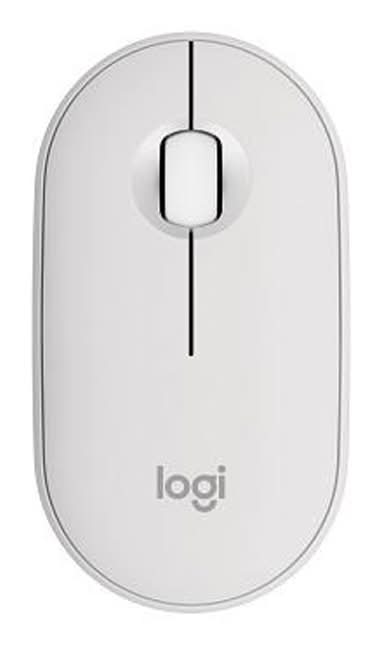 #245491 羅技Pebble M350s無線藍牙滑鼠-珍珠白 910-006995