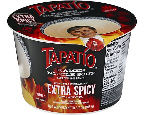 Tapatio Extra Spicy Ramen 3.7oz Count