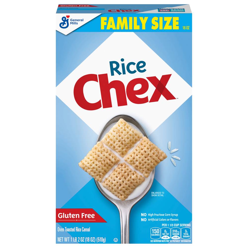 Chex Family Size Rice Cereal (18 oz)