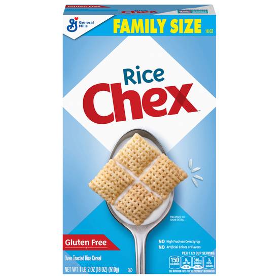 Chex Family Size Rice Cereal (18 oz)