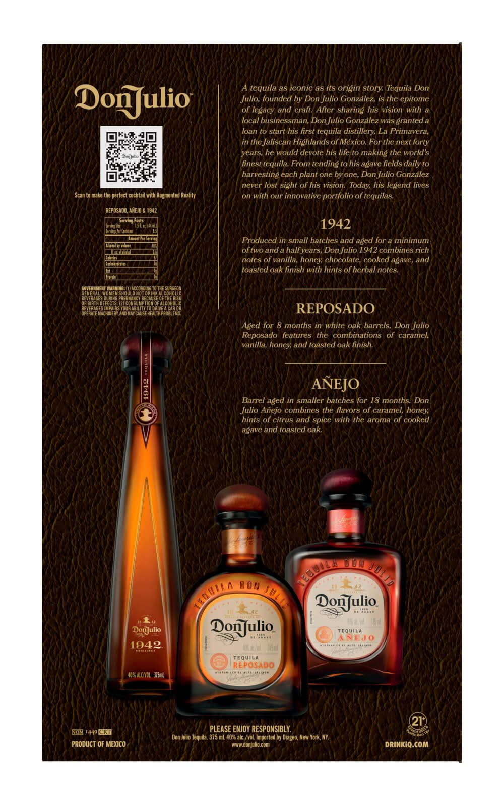 Costco - Don Julio Reposado & Anejo Tequila Collection Gift pack