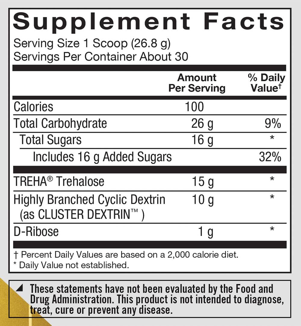 True Athlete Carb Powder (28.36 oz)