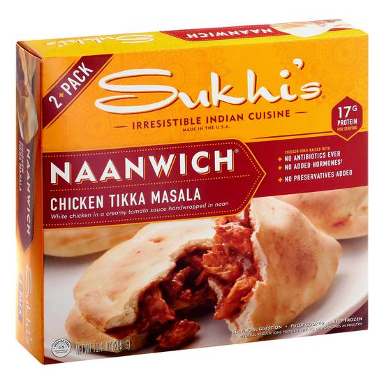 Sukhi's Chicken Tikka Masala Naanwich (2 ct)