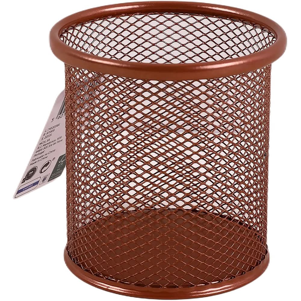 Porta Lápis 9cm Rose Gold