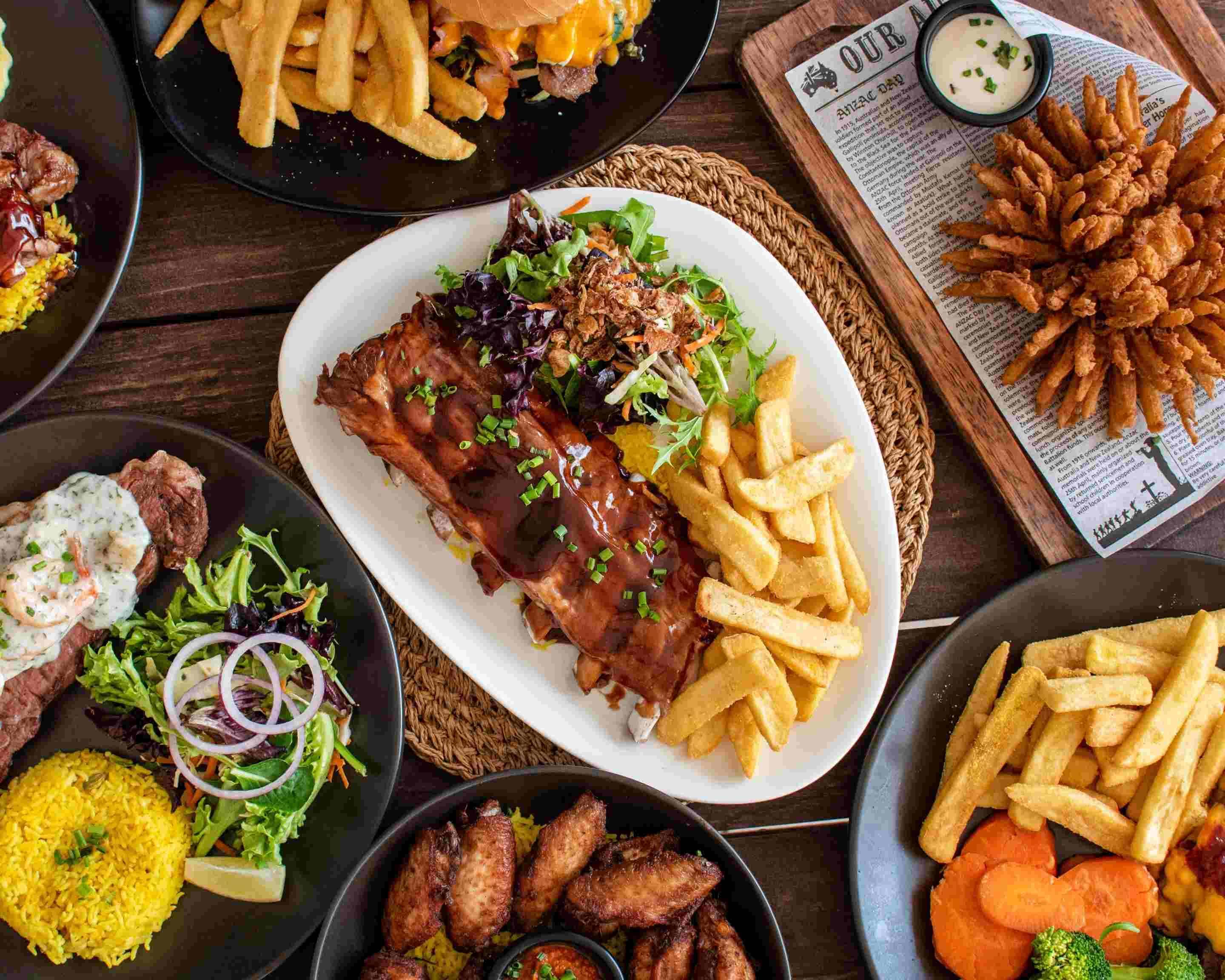 Primal Bar & Grill Menu Takeout in Darwin | Delivery Menu & Prices