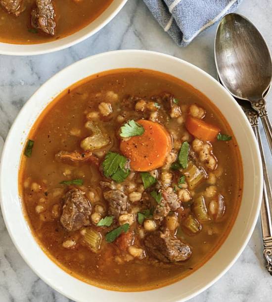 Beef & Barley Soup