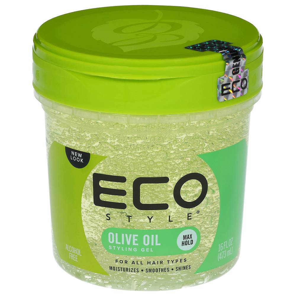 ECO STYLE Professional Olive Oil Styling Gel (473 ml)