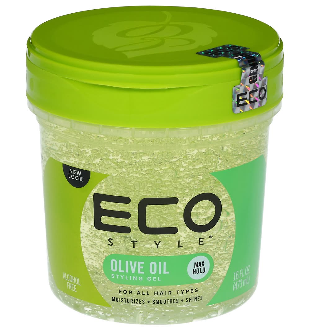 ECO STYLE Alcohol Free Olive Oil Styling Gel (16 oz)