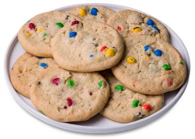 Rainbow Chip Jumbo Cookies 10 Count - Ea