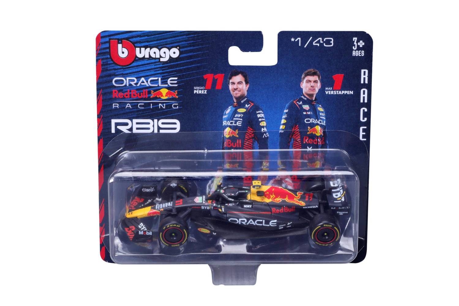 Burago vehículo red bull rb19