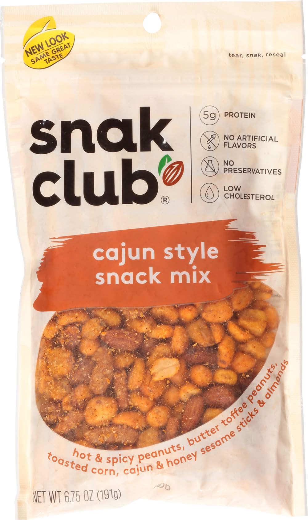Snak Club Cajun Style Snack Mix (6.8 oz)