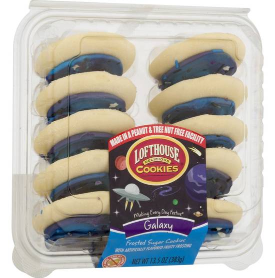 Lofthouse Frosted Sugar Galaxy Cookies Tray (13.5 oz)