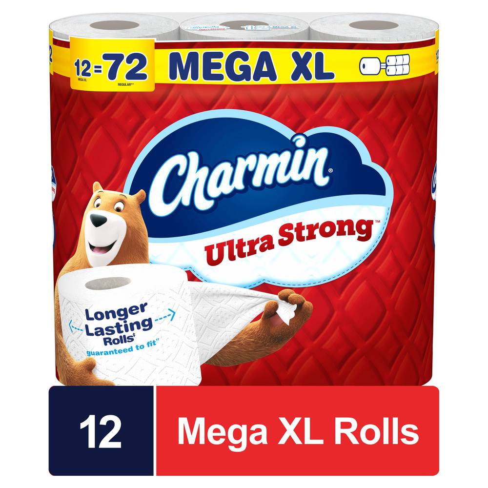 Charmin Ultra Strong Toilet Paper, XL (12 ct)