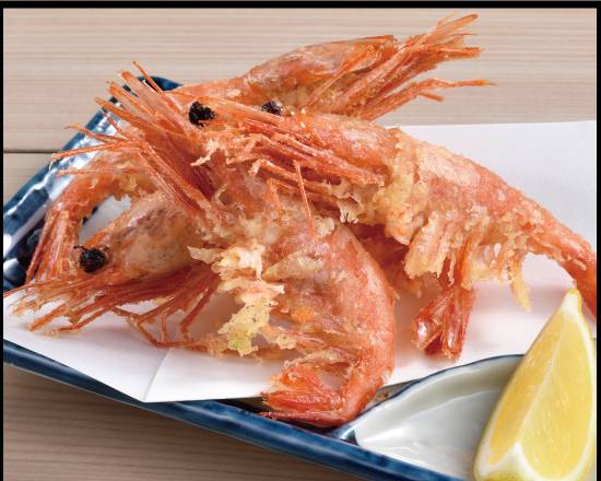 甘海老の唐揚げ Kara-age Style Deep fried Sweet Shrimp