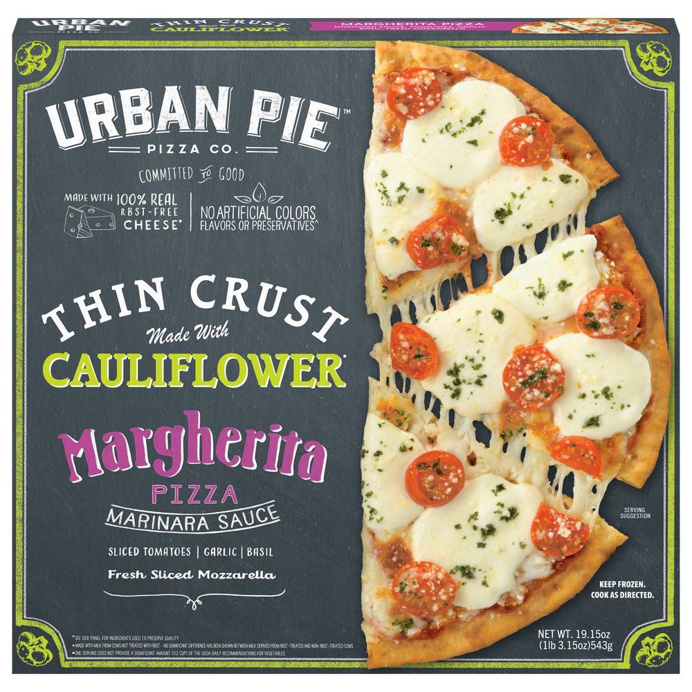 Urban Pie Thin Cauliflower Crust Margherita Pizza (19 oz)