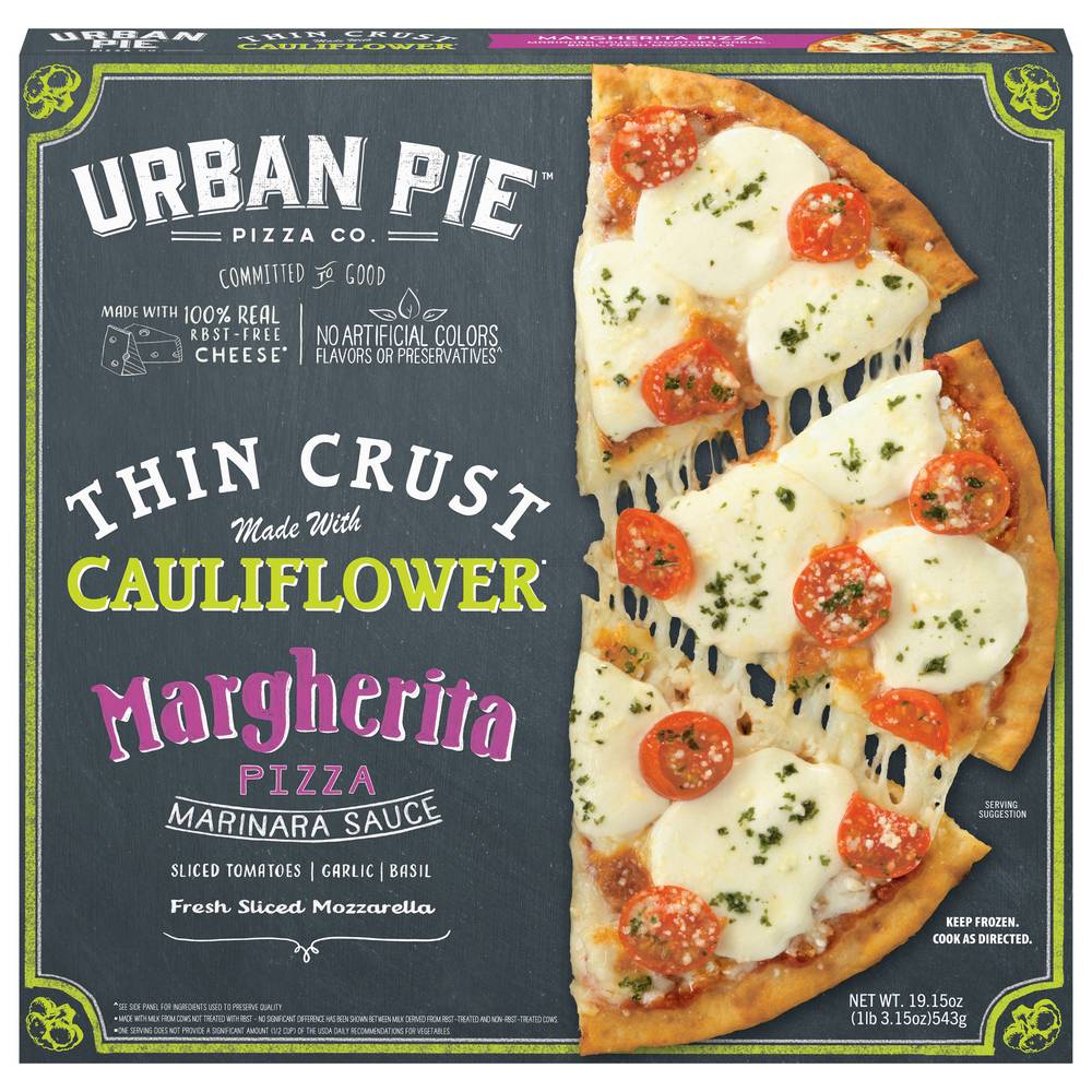 Urban Pie Thin Cauliflower Crust Margherita Pizza (1.19 lbs)