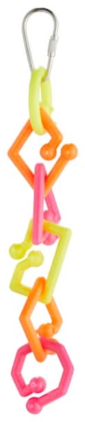 You & Me Silly Links Chewing Assorted Bird Toy, Small