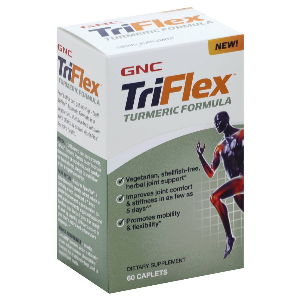 GNC Triflex Turmeric Formula Dietary Supplement (60 ct)