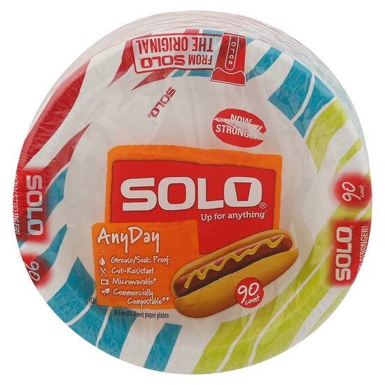 Solo Anyday Paper Plates (8.5 in)