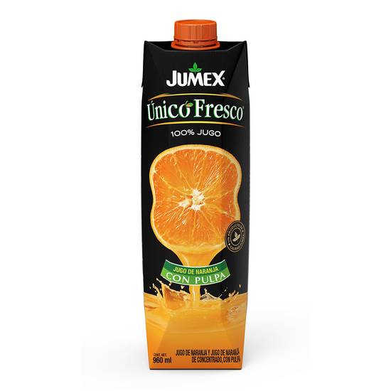 Jumex jugo de naranja único fresco con pulpa (960 mL)