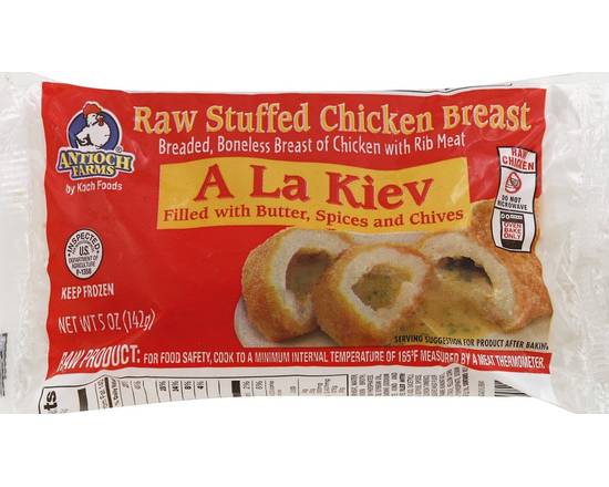 Antioch Farms · A La Kiev Raw Stuffed Chicken Breast (5 oz)