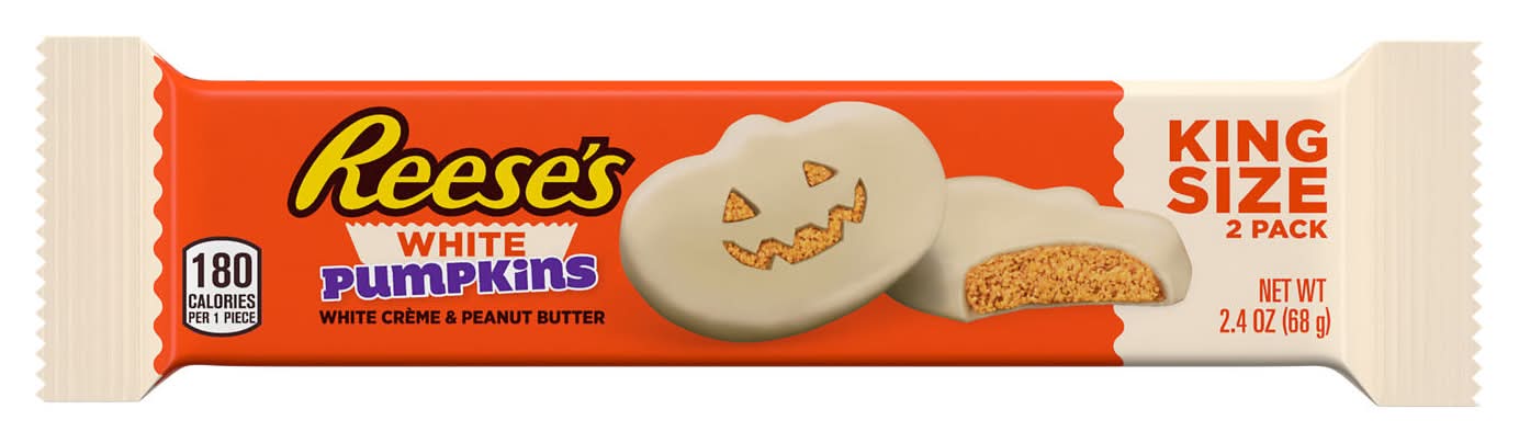 Reese's King Size White Pumpkins (2.4 oz)