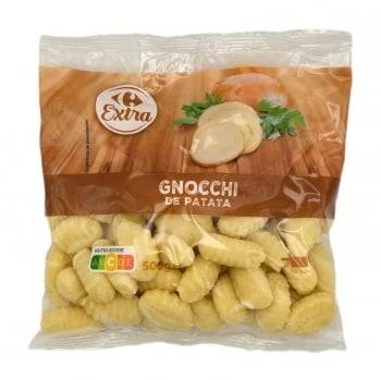 Gnocchi de patata Carrefour Extra 500 g.